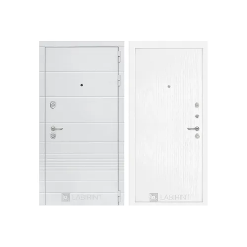 Входная дверь Labirint Трендо 07 Белое дерево