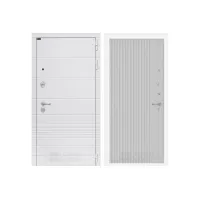 Входная дверь Трендо 29 - Белый рельеф софт