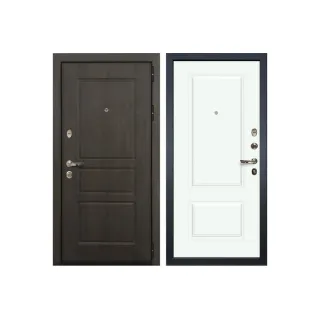 Входная стальная дверь Лекс Сенатор Винорит Вероника-1 Эмаль белая (панель №55)