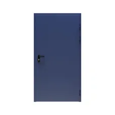 Дверь противопожарная металлическая сплошная ДПР-Олимп-01/60К (EI 60), угло-торцевая коробка (1050-2100)