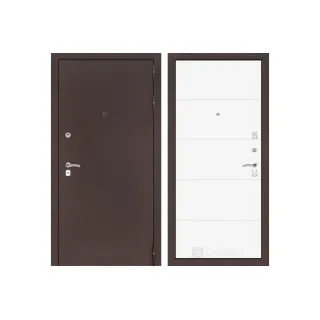 Входная дверь Labirint CLASSIC антик медный 13 - Белый софт